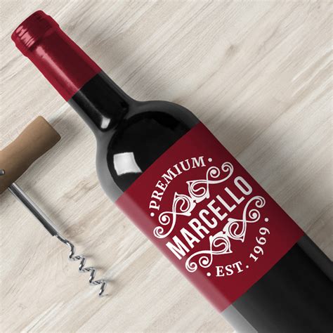 Custom Wine Labels | Personalized Wine Bottle Labels