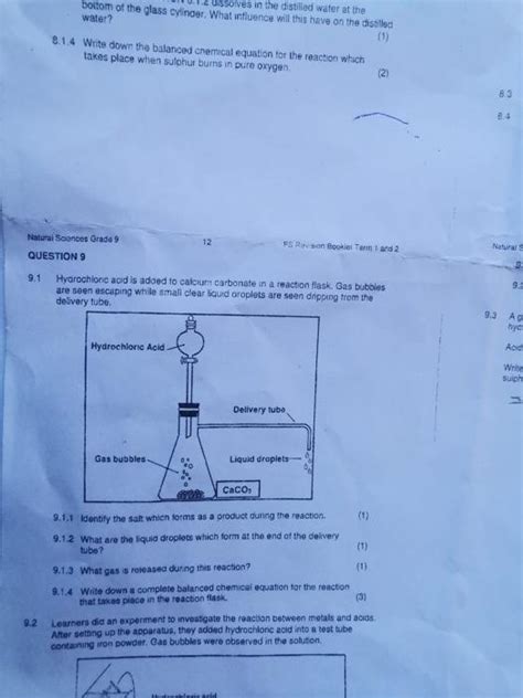 Solved Aim: To investigate the reaction of iron metal (Fe) | Chegg.com ...