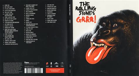 Jaquette DVD de The Rolling stones Grrr (BLU-RAY) - Cinéma Passion