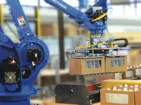 Robotic Palletizer with Stretch Wrapper | Sourceline Machinery