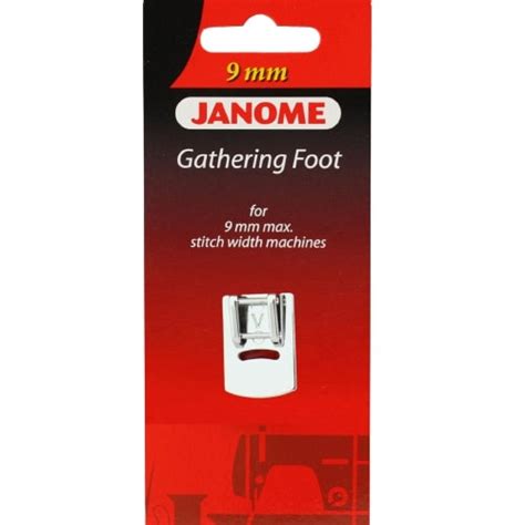 Janome Gathering Foot – 9mm – Sewing HQ