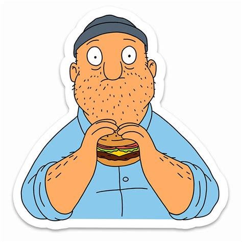 Bob's Burgers Stickers Teddy | Etsy