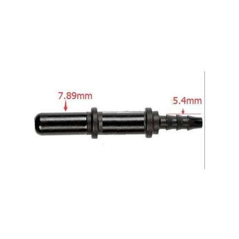 Fuel Line Quick Connector 3/16" Barb to 5/16" Bundy Male Tube