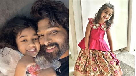 Allu Arjun gets the 'sweetest welcome' from daughter Arha - Pedfire