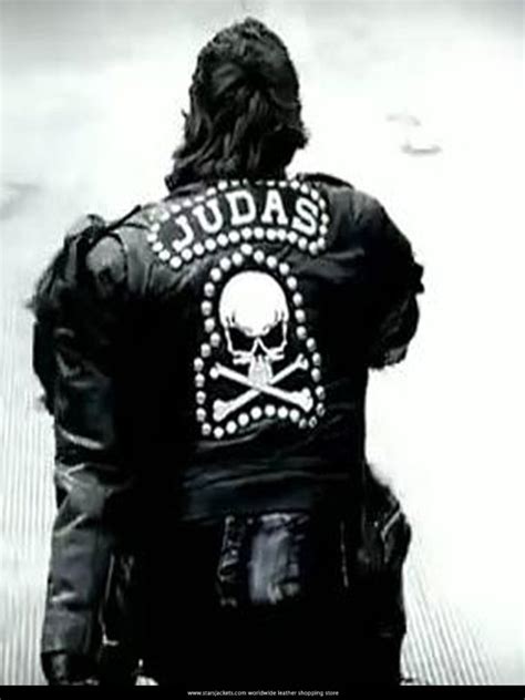 Judas Lady Gaga Studded Leather Jacket