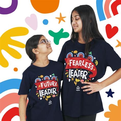 Fearless leader t- shirt - adult | Official Girlguiding shop