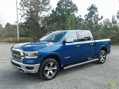 2019 Blue Streak Pearl Ram 1500 Laramie Crew Cab 4x4 #130918494 Photo ...