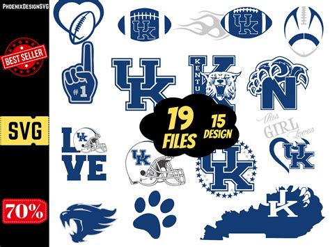 Kentucky Wildcats SVG Bundleuk Svg Files University of - Etsy