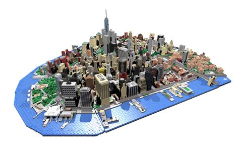 LEGO New York City: Das steinige Manhattan Projekt – zusammengebaut