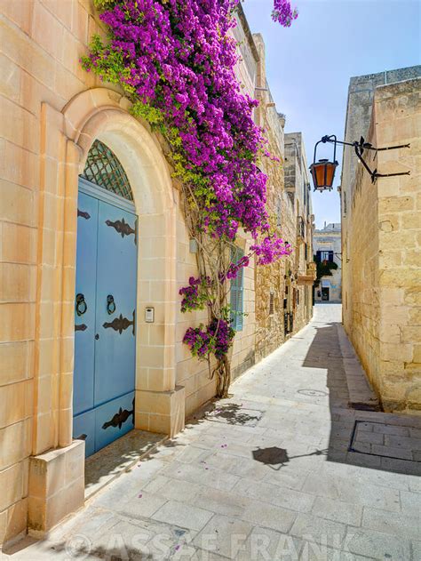 Assaf Frank Photography Licensing | Traditional Maltese house in Mdina, Malta