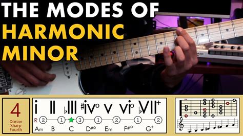 Demonstrating The Modes of Harmonic Minor [MUSIC THEORY / SCALES] - YouTube