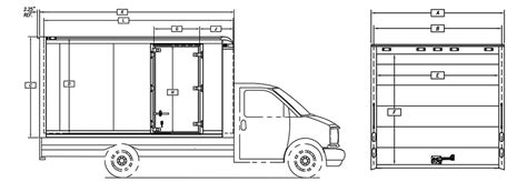 Morgan's GM Bailment Pool Program Cut-A-Way CityMax Truck Body Specs