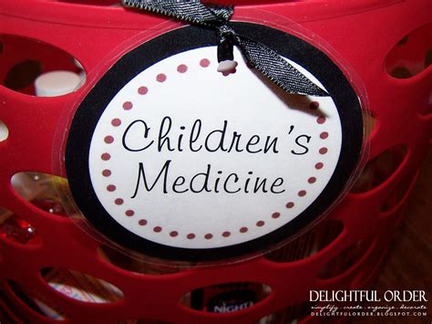 Medicine Cabinet Labels PDF Printable File Instant Digital | Etsy | Medicine, Children's ...