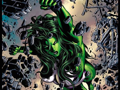 she hulk, Marvel, Comics, Superhero, Hulk, She Wallpapers HD / Desktop ...