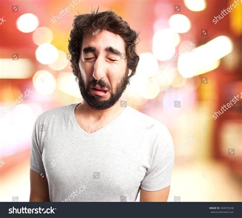 Sad Young Man Crying Stock Photo 334975238 | Shutterstock