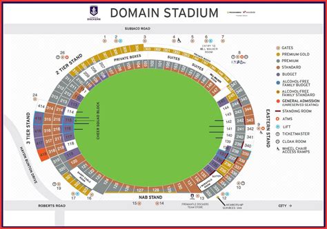 45++ Virtual seating map optus stadium