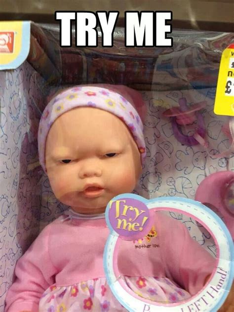 Creepy doll | Hilarious, Funny pictures, Laugh