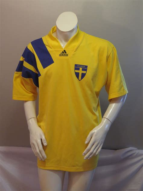 Team Sweden Soccer Jersey 1991 Home Jersey by Adidas | Etsy