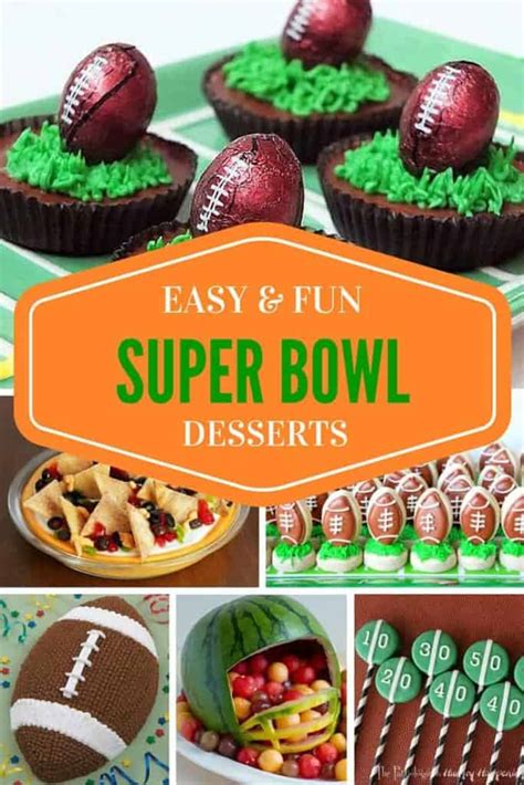 Super Bowl Desserts Everyone Will Love! - Baking Smarter