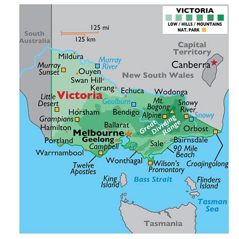 Victoria Map Geography Of Victoria Map Of Victoria Wo - vrogue.co