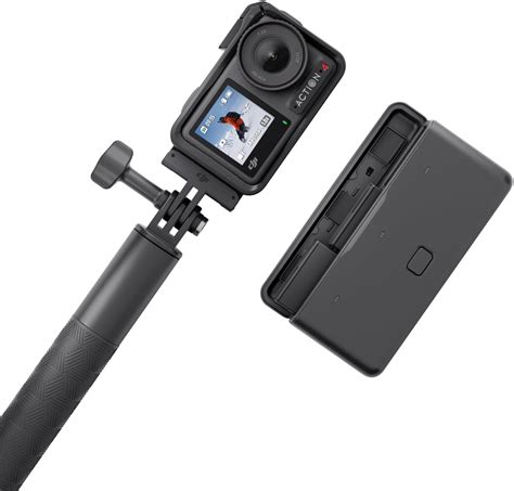 DJI Osmo Action 4 Adventure Combo - 4K/120fps Waterproof Action Camera with a 1/1.3-Inch Sensor ...