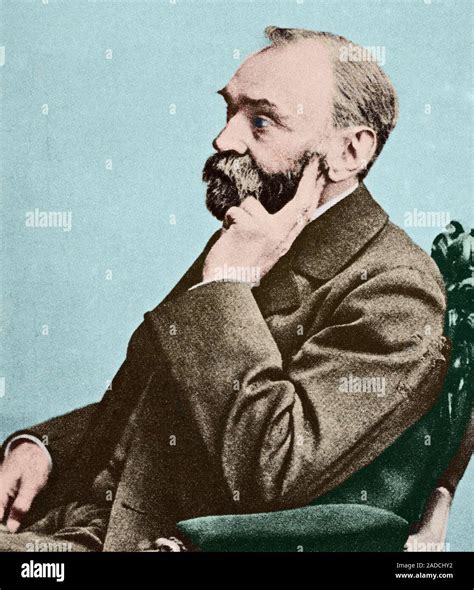 Alfred Bernhard Nobel (1833-1896), Swedish chemist and inventor ...