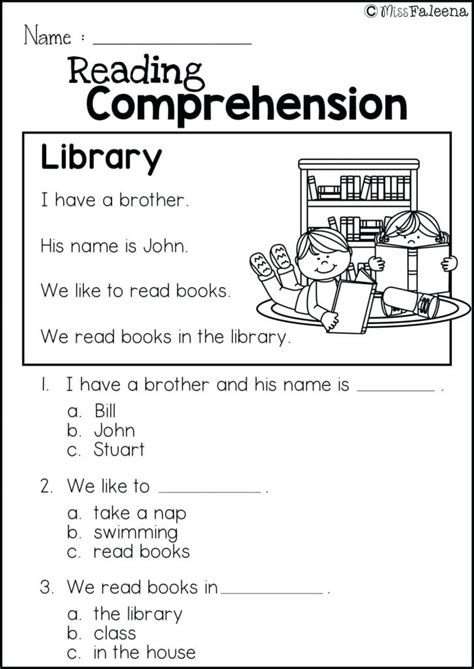 4Th Grade Reading Comprehension Worksheets For Free Download — db-excel.com