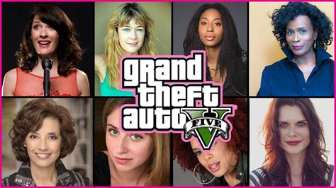 Top GTA 5 FEMALE Real Life Voice Actors - YouTube