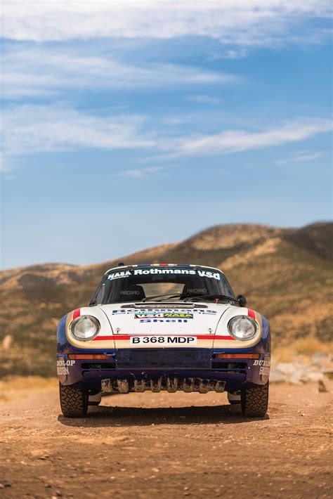 Paris-Dakar Porsche 959 Rally Car is Headed to Auction for $3 Million