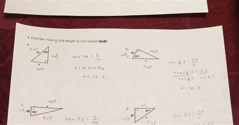 Unit 5 Trigonometry Test Answer Key : 12 Best Images of Graph Inverse ...