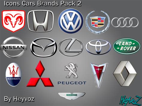 14 Car Brand Symbols Icon Images American Car Logos