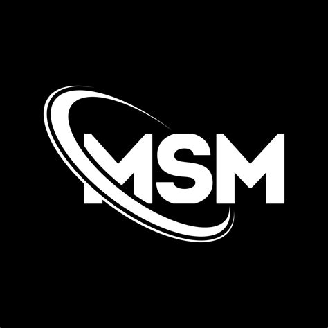 MSM logo. MSM letter. MSM letter logo design. Initials MSM logo linked ...