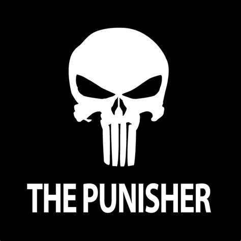 The Punisher Logo Eps File Free Vector Pinterest Punisher Logo | Images ...