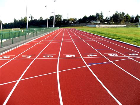 Are Athletics Running Tracks Always Red? - Sports and Safety Surfaces