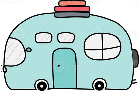 Cute car cartoon illustration on transparent background. 35865170 PNG