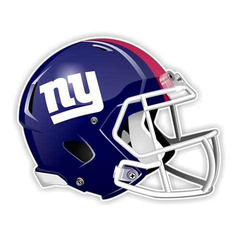 New York Giants Football Helmet Precision Cut Decal / Sticker