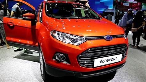 New Ford Ecosport 2018, Orange colour,Exterior and Interior - YouTube