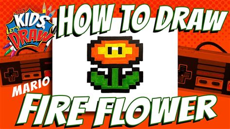 Pixel Mario Flower