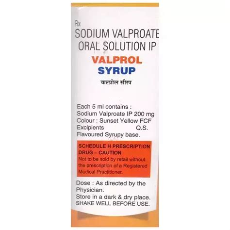 Valprol Syrup: Uses, Price, Dosage, Side Effects, Substitute, Buy Online