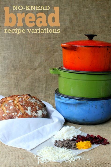 No Knead Bread Variations | Recipe