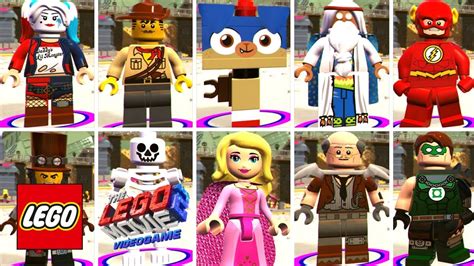 The LEGO Movie 2 Videogame - All Characters Unlocked! - YouTube