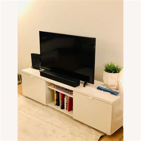 IKEA White TV Unit - AptDeco