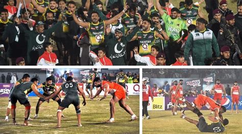 Pakistan wins Kabaddi World Cup 2020 defeating India in Finals ...