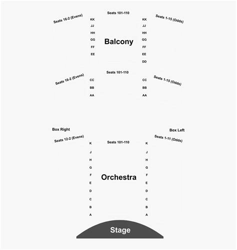 Avalon Theater Grand Junction Seating Chart, HD Png Download , Transparent Png Image - PNGitem