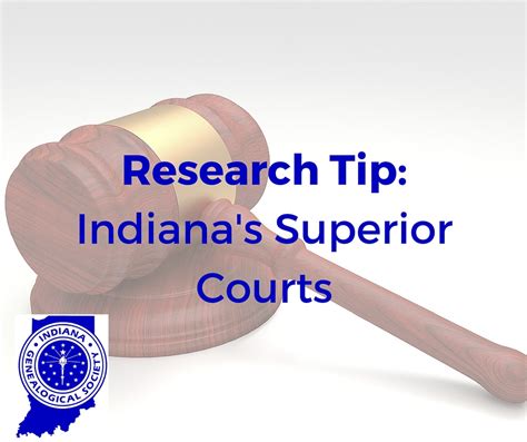 Indiana Genealogical Society Blog: Research Tip: Indiana's Superior Courts