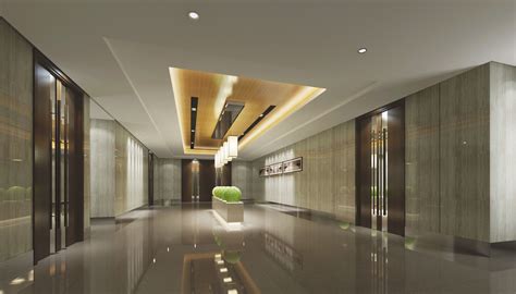 Modern Lobby Office Building 3D | CGTrader