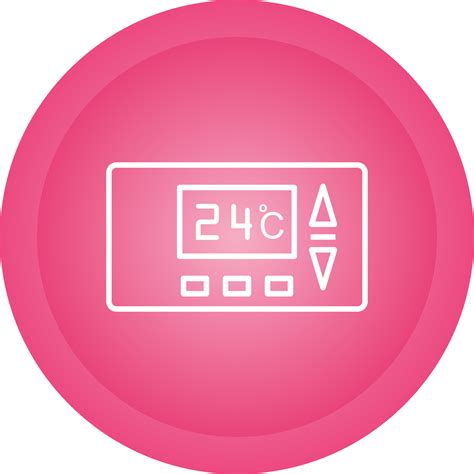 Thermostat Vector Icon 22689292 Vector Art at Vecteezy