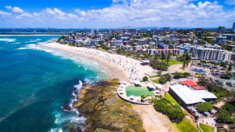 Image of Aerial image of Kings Beach, Caloundra on the Sunshine Coast ...