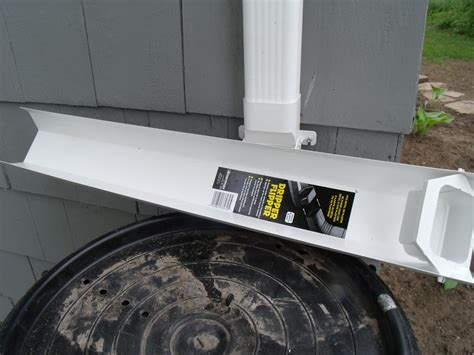 Gear Acres: DIY Downspout Diverter Install for the Rain Barrel