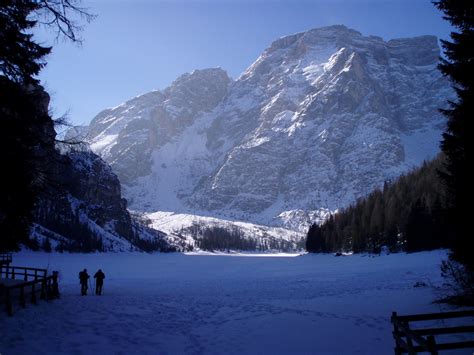 Winter am Pragser Wildsee Foto & Bild | landschaft, bach, fluss & see, see, teich & tümpel ...